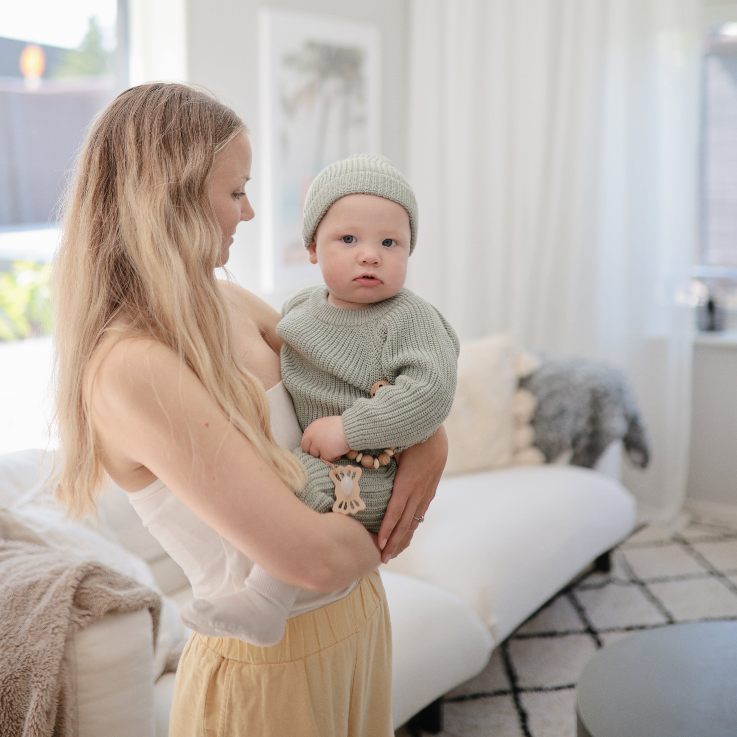 Image of Silicone Pacifier Clip | Luna